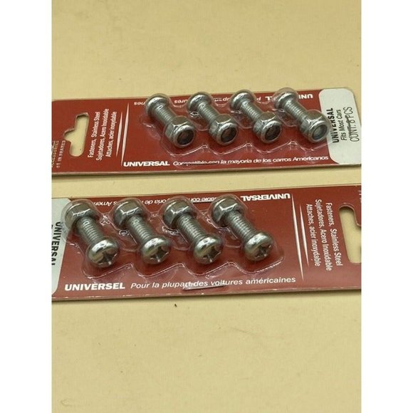 Cruiser Accessories License Plate Frame 6mm X 18mm Fasteners 80630 - Picture 3 of 4